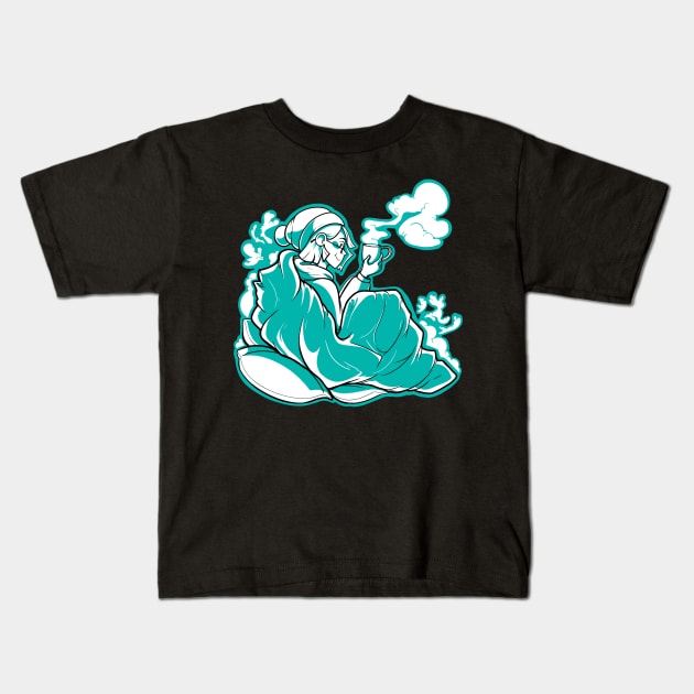 Comfy Cozy Kids T-Shirt by QuincySoulz